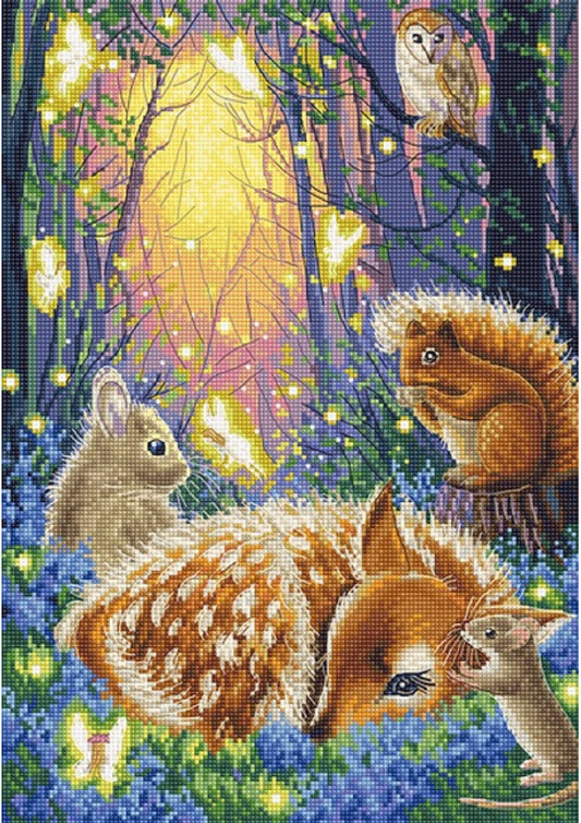 Counted Cross Stitch Kit Forest of Dreams DIY Letistitch