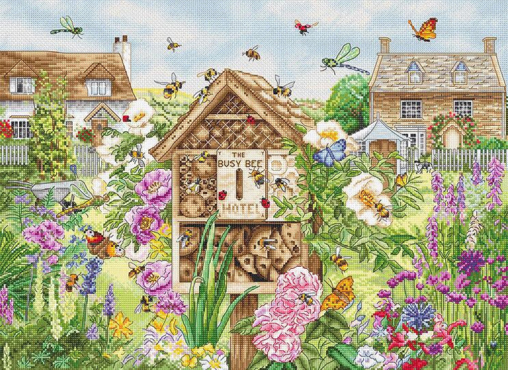 Counted Cross Stitch Kit Butterfly House DIY Letistitch