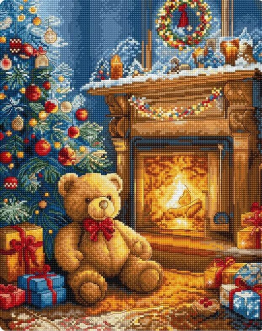 Counted Cross Stitch Kit Christmas is coming DIY Letistitch