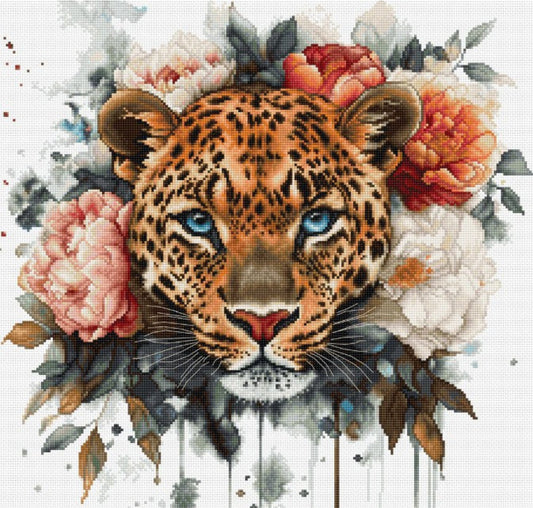 Kreuzstichset Tiger DIY Letistitch