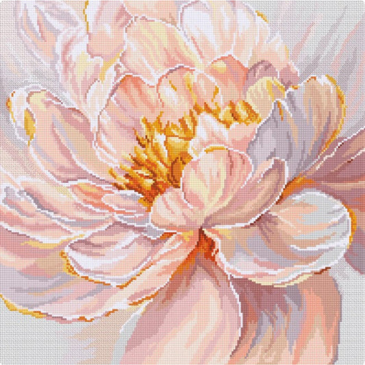 Counted Cross Stitch Kit Flower DIY Letistitch