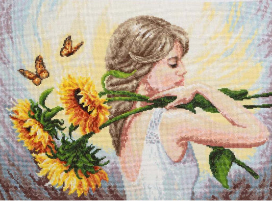 Counted Cross Stitch Kit Summer Vibes DIY VDV