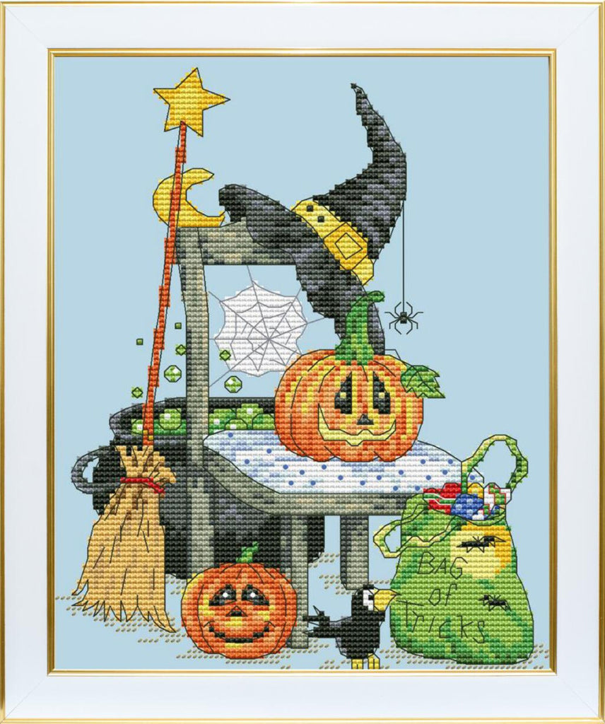 Counted Cross Stitch Kit Halloween DIY VDV