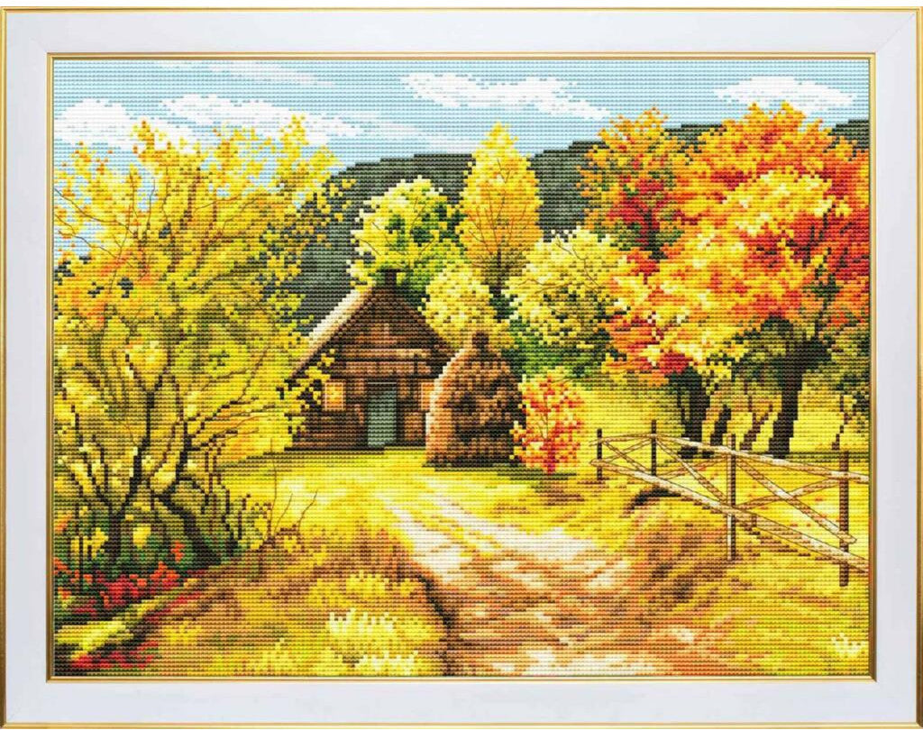 Counted Cross Stitch Kit Autumn DIY VDV