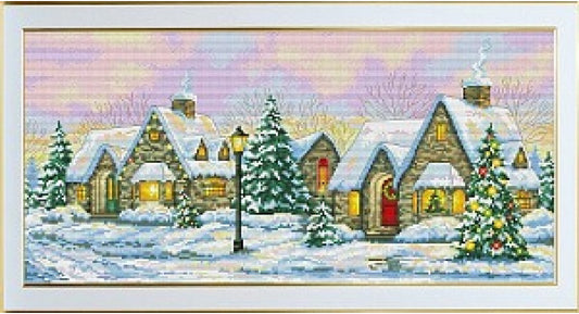 Counted Cross Stitch Kit WInter DIY VDV