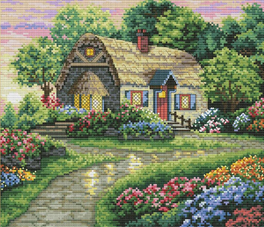 Counted Cross Stitch Kit Summer DIY VDV