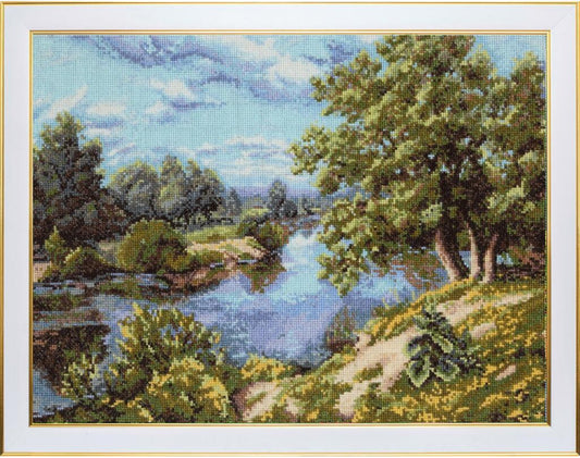Counted Cross Stitch Kit Summer DIY VDV