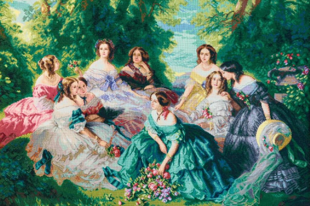 Counted Cross Stitch Kit The empress DIY Charivna mit