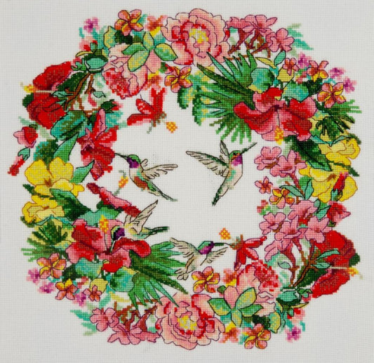 Counted Cross Stitch Kit Tropical fragrance DIY Charivna mit