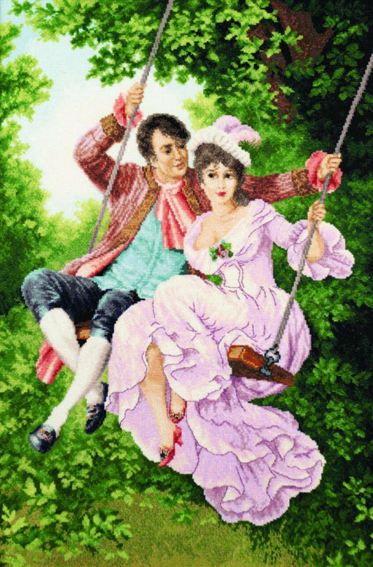 Counted Cross Stitch Kit Romantic meeting DIY Charivna mit