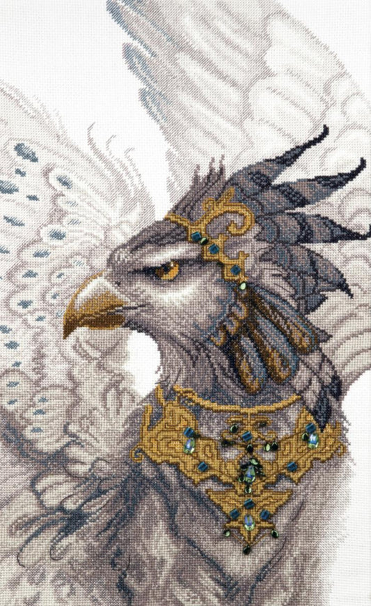 Counted Cross Stitch Kit Griffin DIY Charivna mit