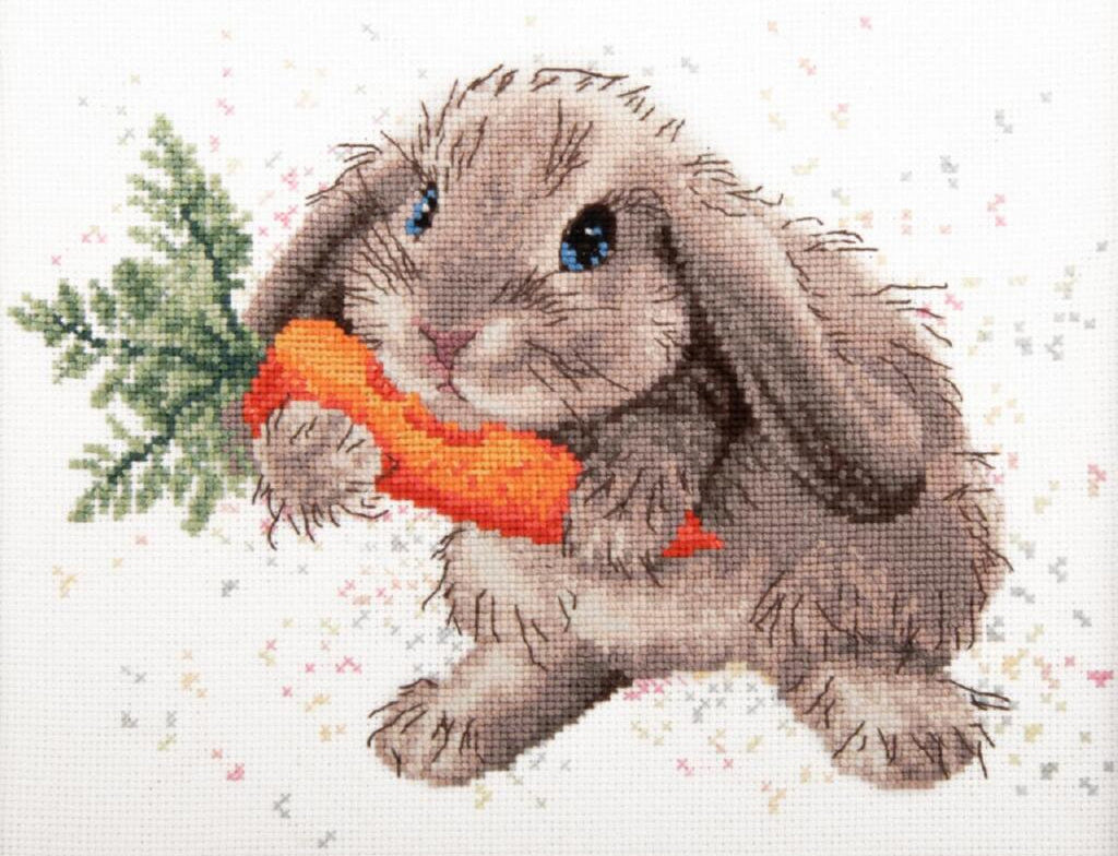 Counted Cross Stitch Kit Rabbit DIY Charivna mit