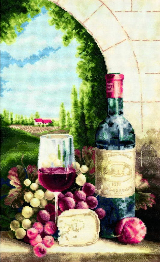 Counted Cross Stitch Kit Italian dessert DIY Charivna mit