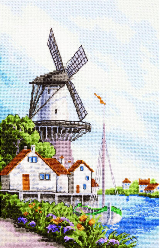 Counted Cross Stitch Kit Friendly bay DIY Charivna mit