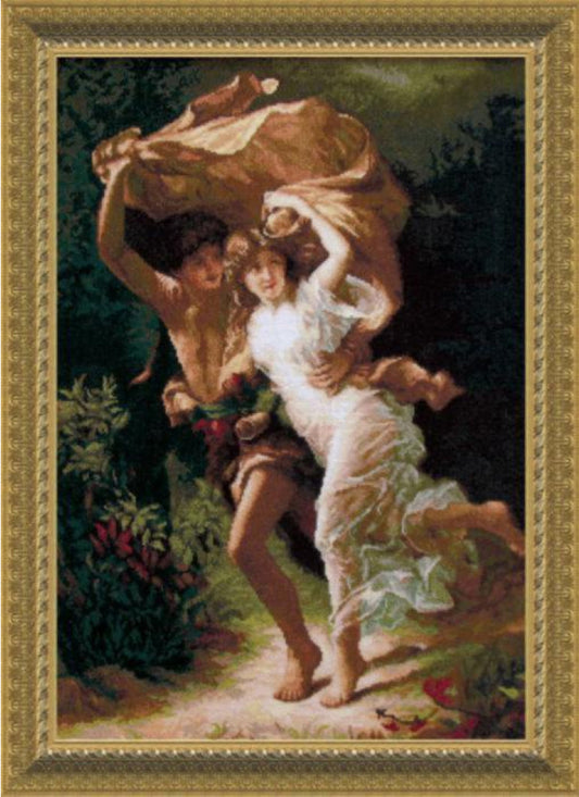 Counted Cross Stitch Kit Storm DIY Charivna mit