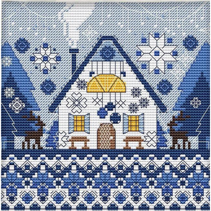 Counted Cross Stitch Kit Winter DIY Kolorova