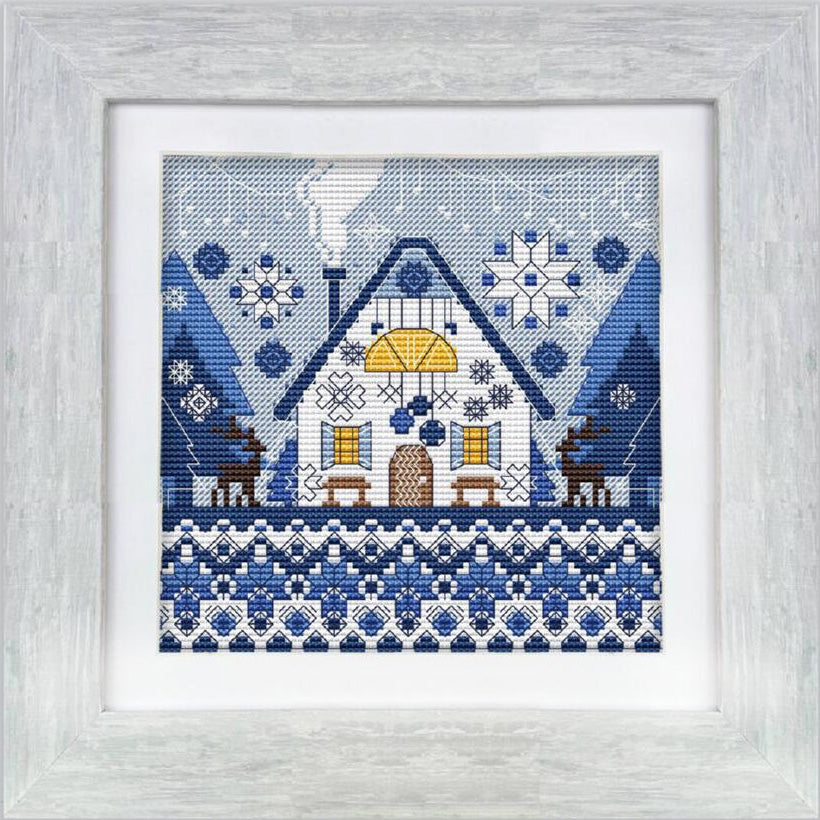 Counted Cross Stitch Kit Winter DIY Kolorova