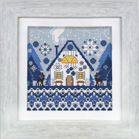 Counted Cross Stitch Kit Winter DIY Kolorova