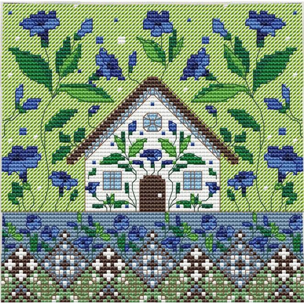 Counted Cross Stitch Kit Spring DIY Kolorova