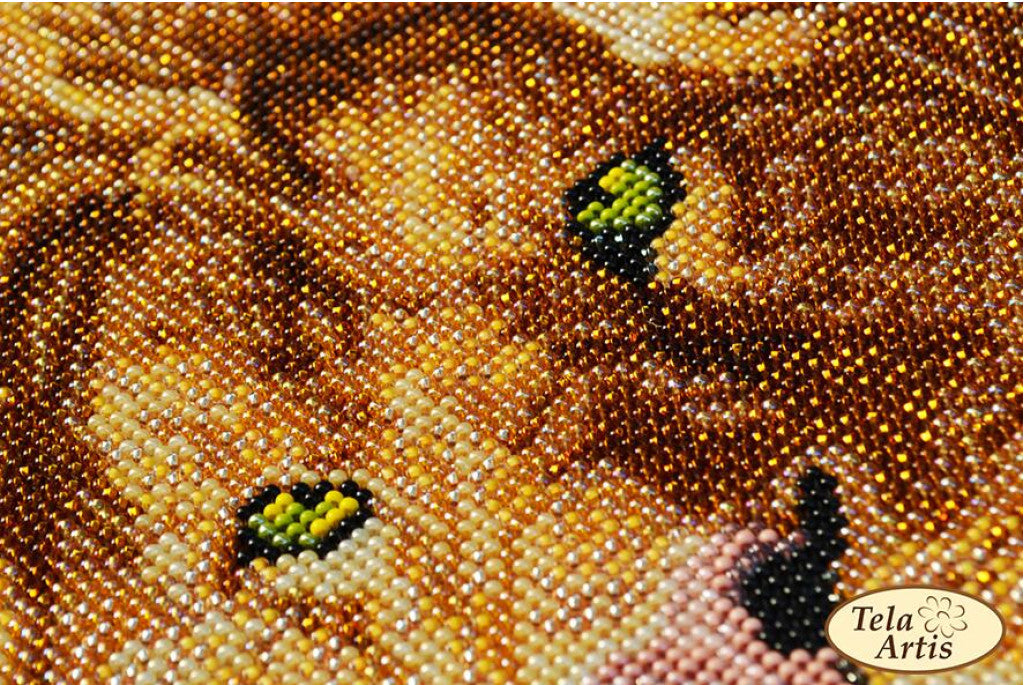 Kit de broderie de perles Lion DIY