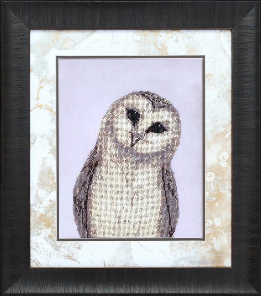 Perlenstickerei-Set Eule DIY