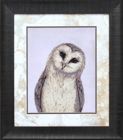Bead Embroidery Kit Owl DIY Tela Artis