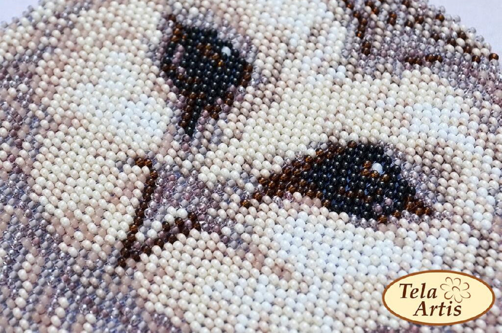 Perlenstickerei-Set Eule DIY