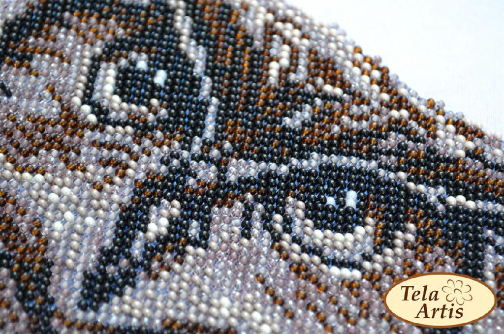 Perlenstickerei-Set Eule DIY