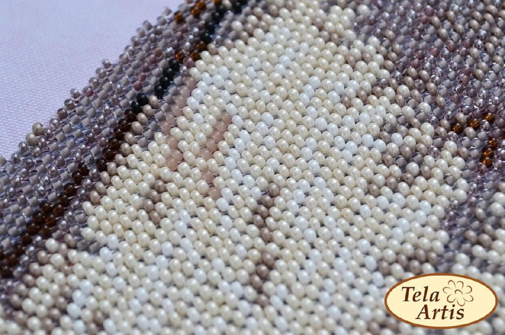 Perlenstickerei-Set Eule DIY