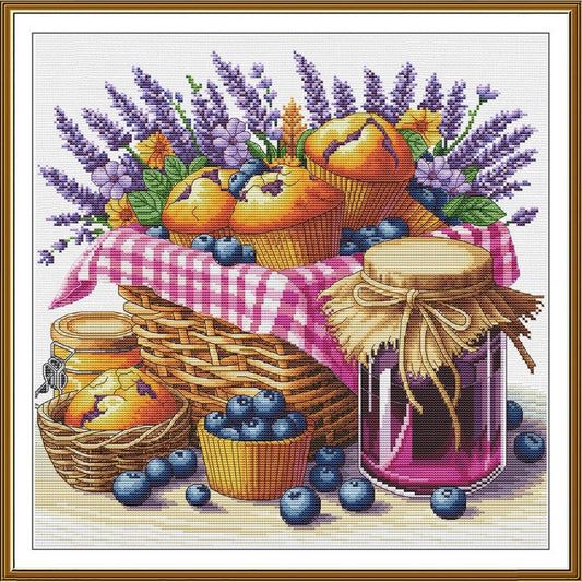 Counted Cross Stitch Kit Sweet Fragrance DIY Nova Sloboda