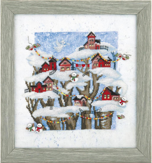 Counted Cross Stitch Kit Christmas tale DIY Charivna mit