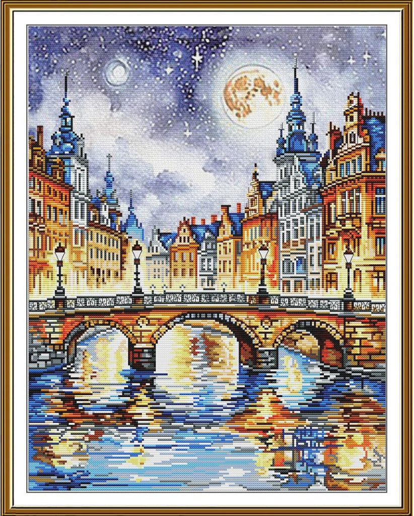 Kreuzstichset Venedig DIY Nova Sloboda