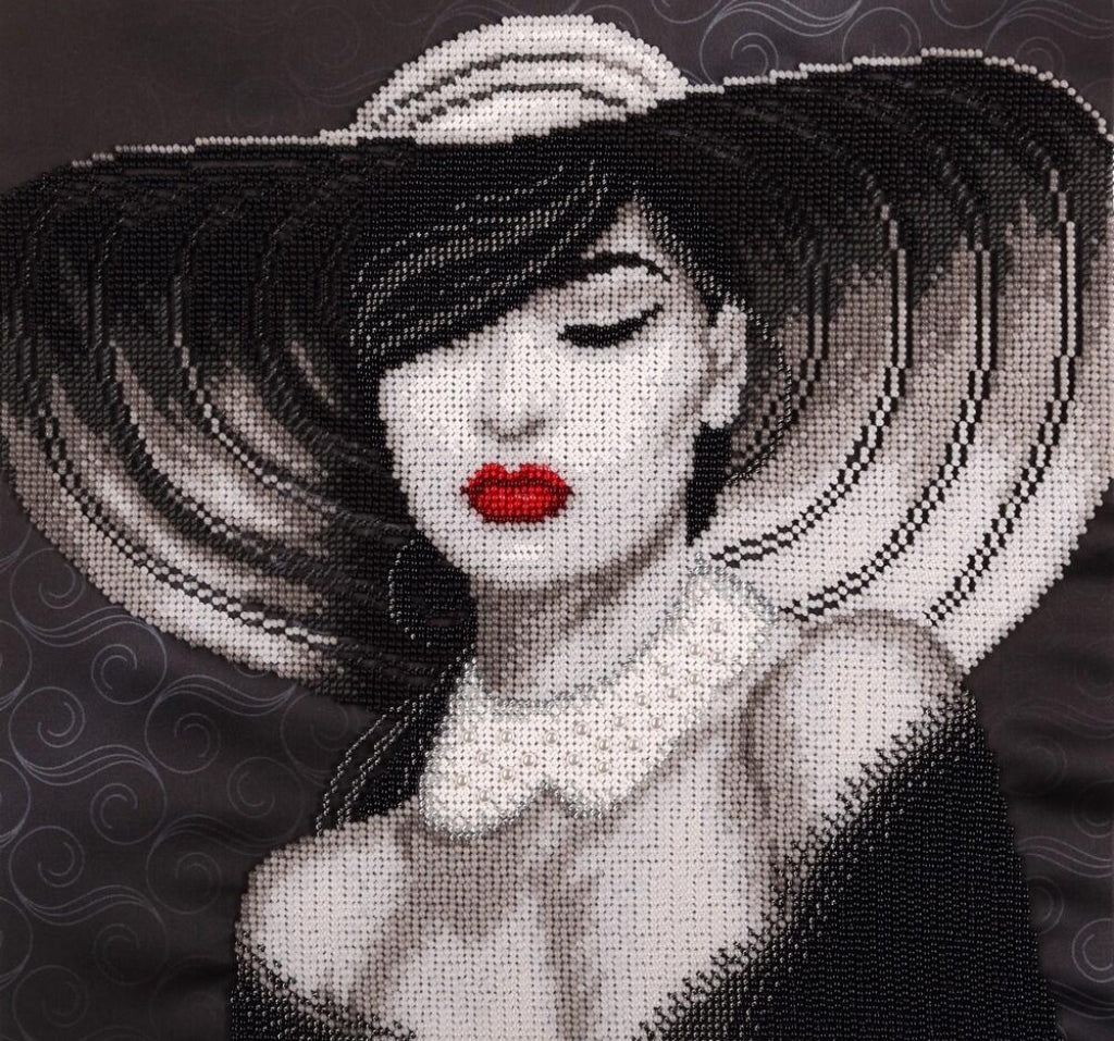 Bead Embroidery Kit Lady DIY VDV