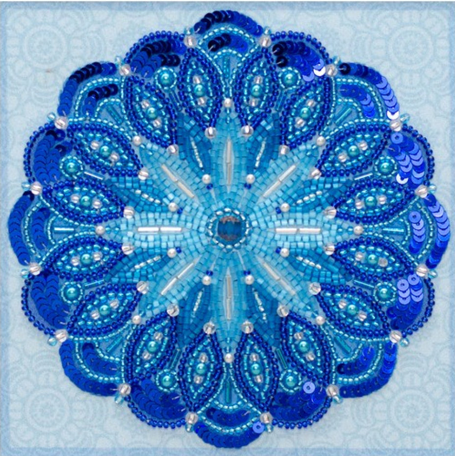 Bead Embroidery Kit Mandala Luck DIY VDV