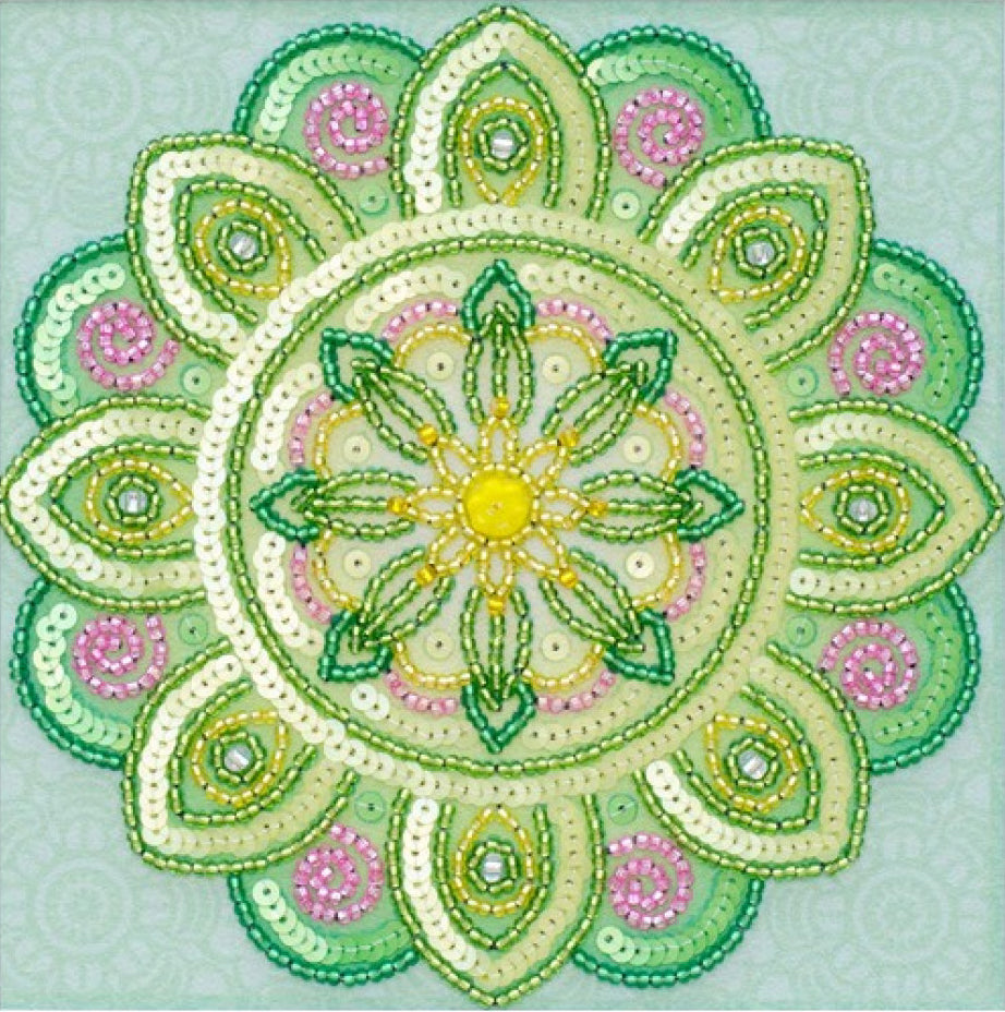 Bead Embroidery Kit Mandala Health DIY VDV