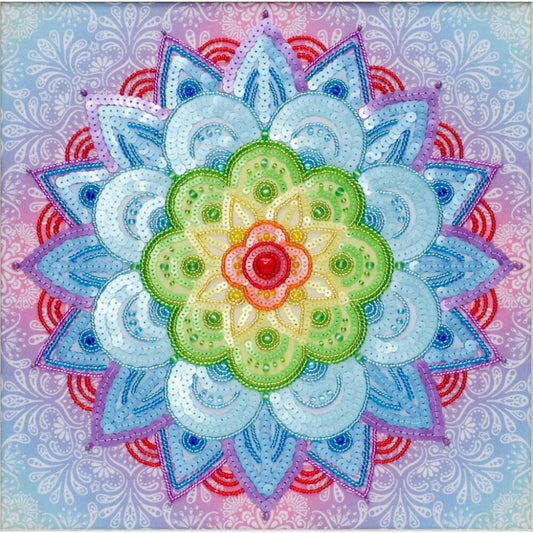 Kit de broderie de perles Mandala Success DIY
