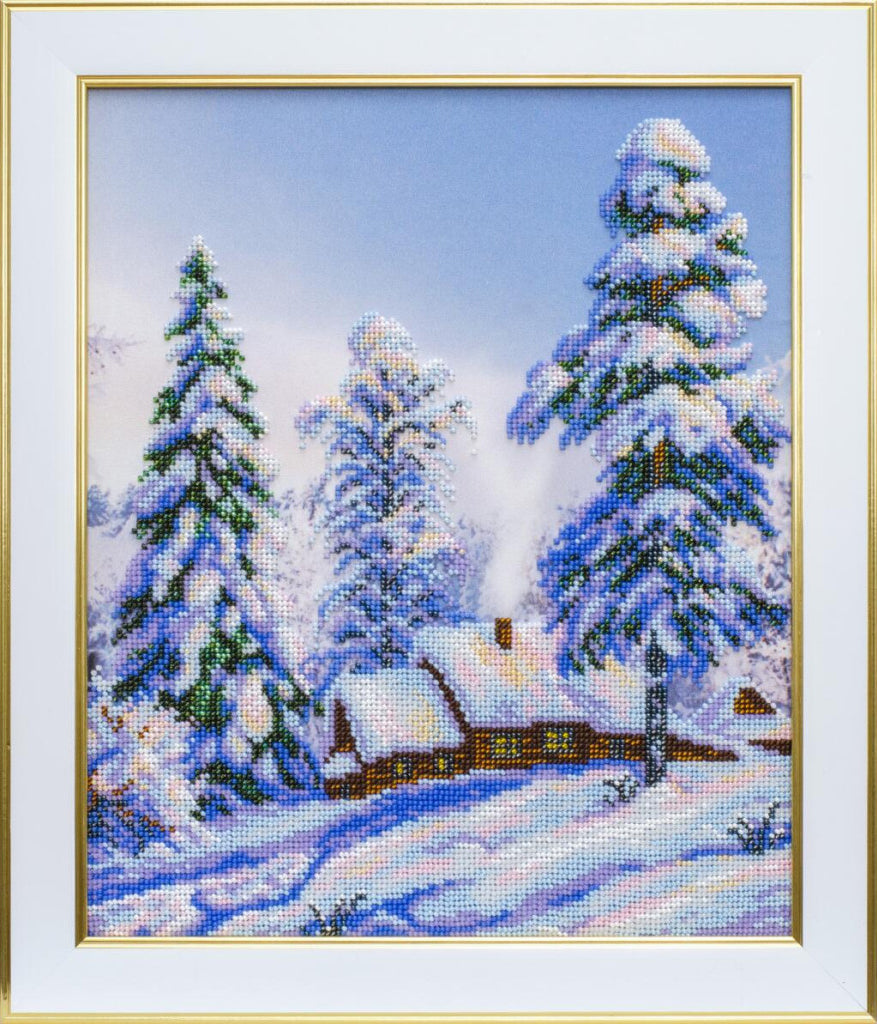 Bead Embroidery Kit Winter DIY VDV