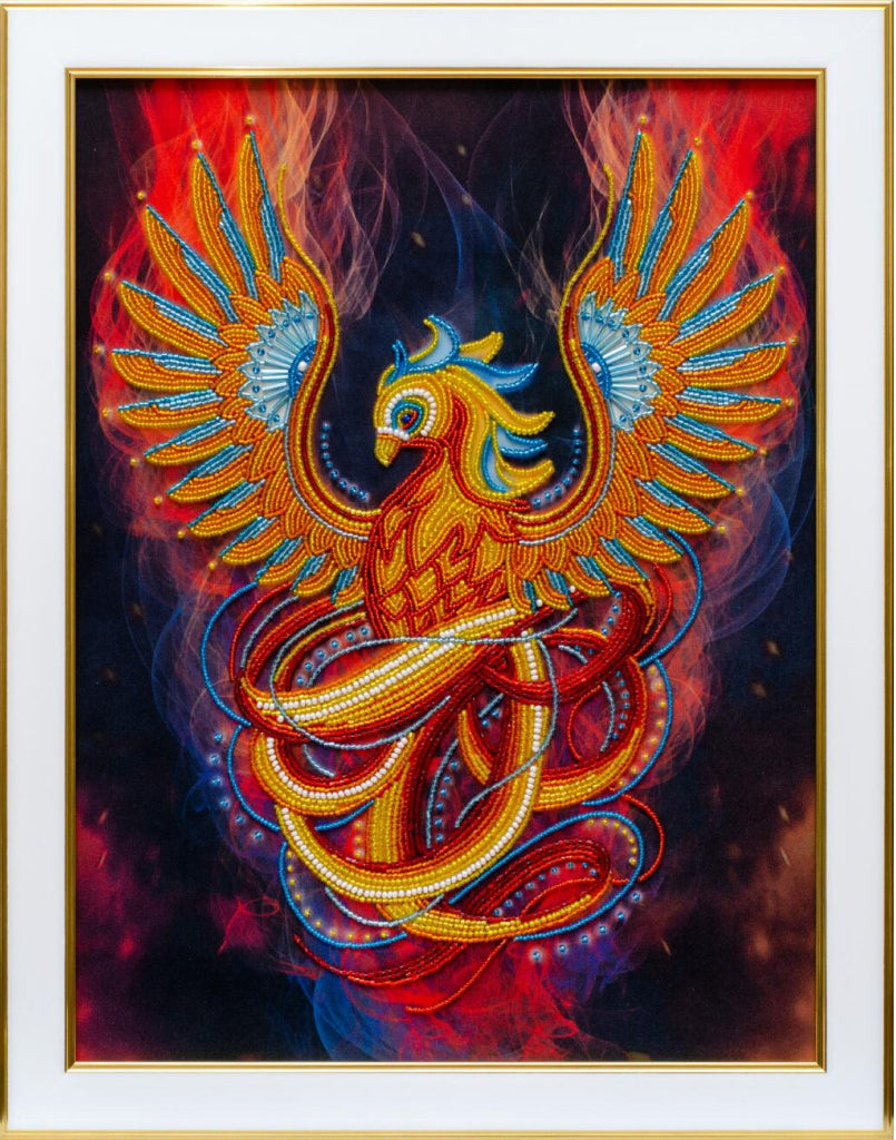 Bead Embroidery Kit Firebird DIY VDV
