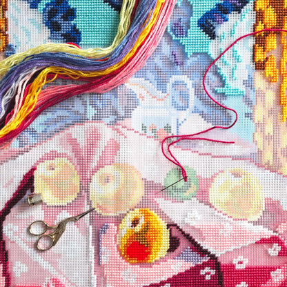 Tapestry Pillow Cover DIY kit "Still life" Needlepoint kit