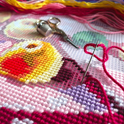 Tapestry Pillow Cover DIY kit "Still life" Needlepoint kit
