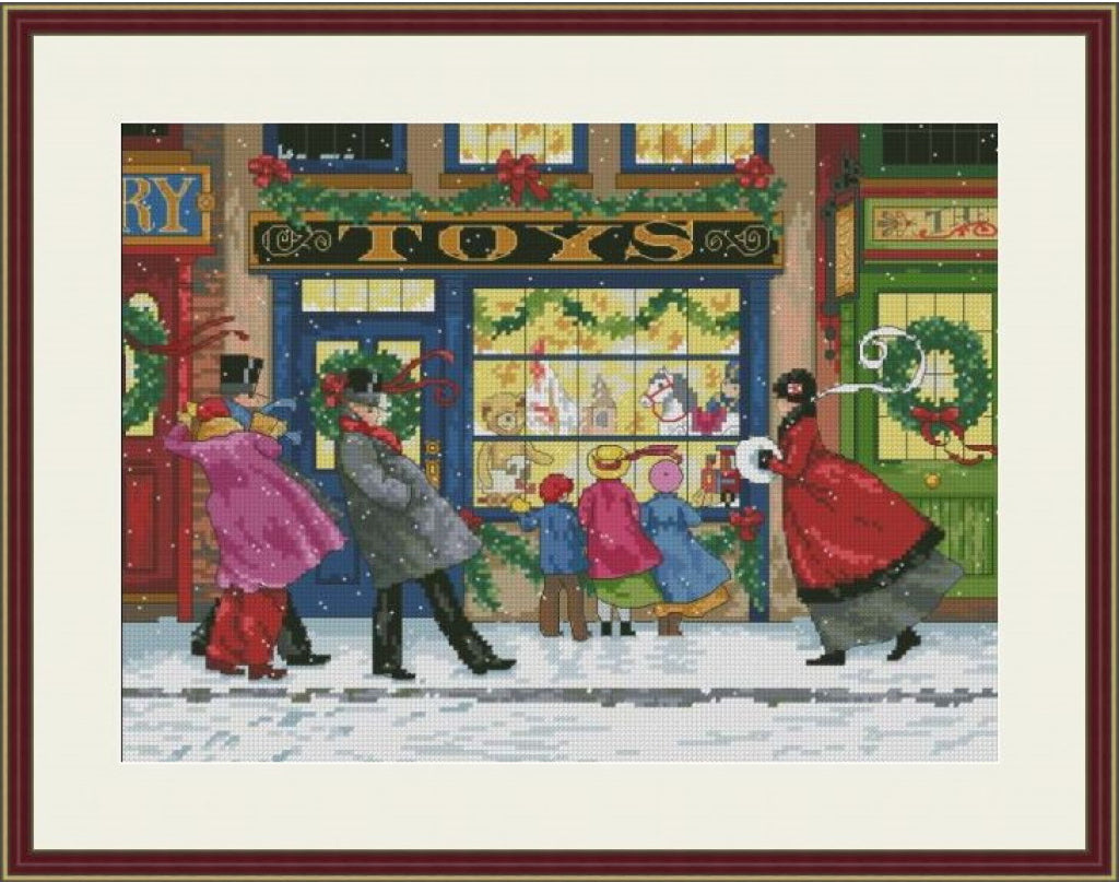 Counted Cross Stitch Kit Gifts for Christmas DIY Olanta