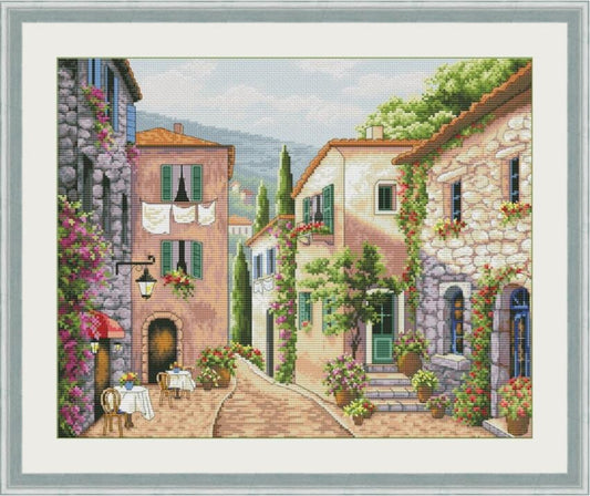 Counted Cross Stitch Kit Italy DIY Olanta