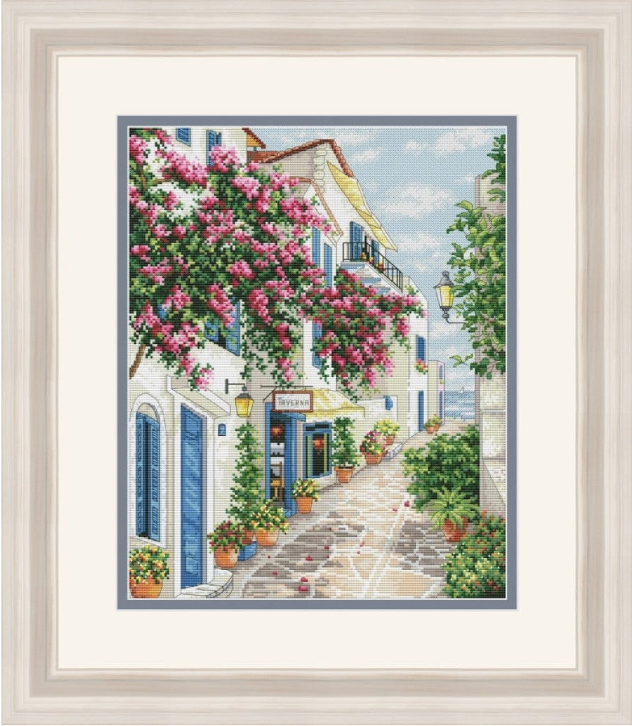 Counted Cross Stitch Kit Sunny Greece DIY Olanta