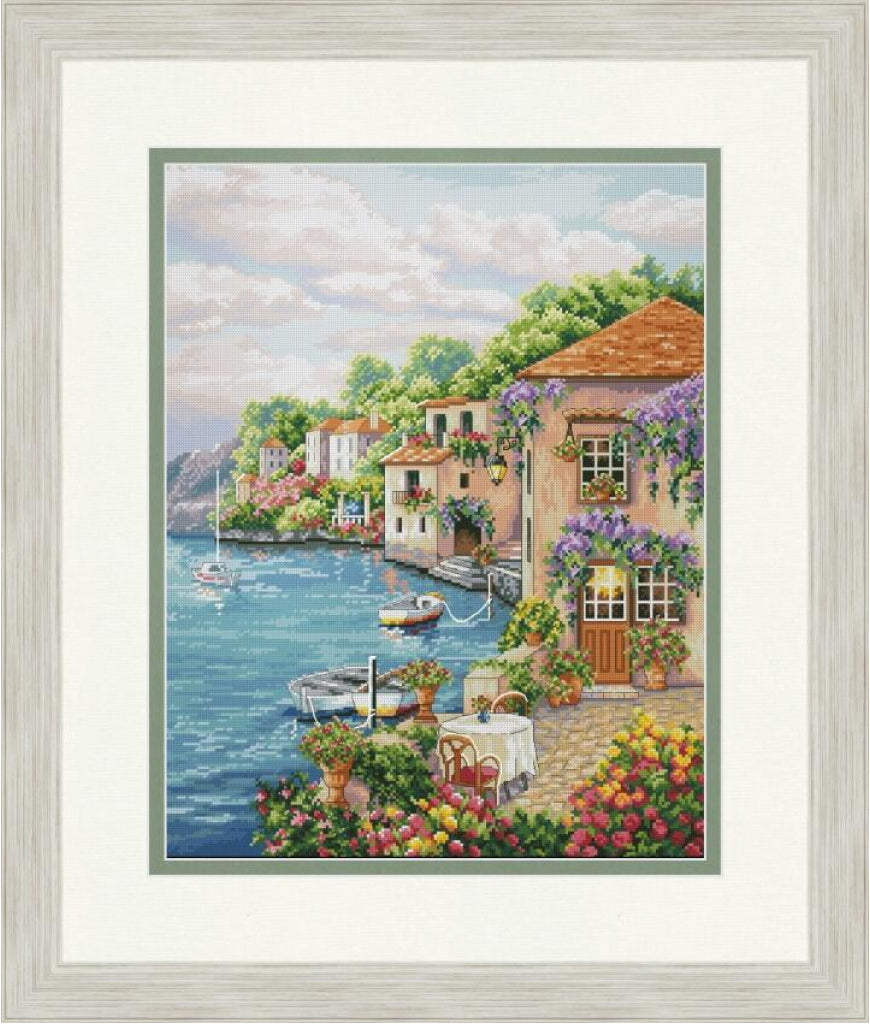 Counted Cross Stitch Kit Italy DIY Olanta