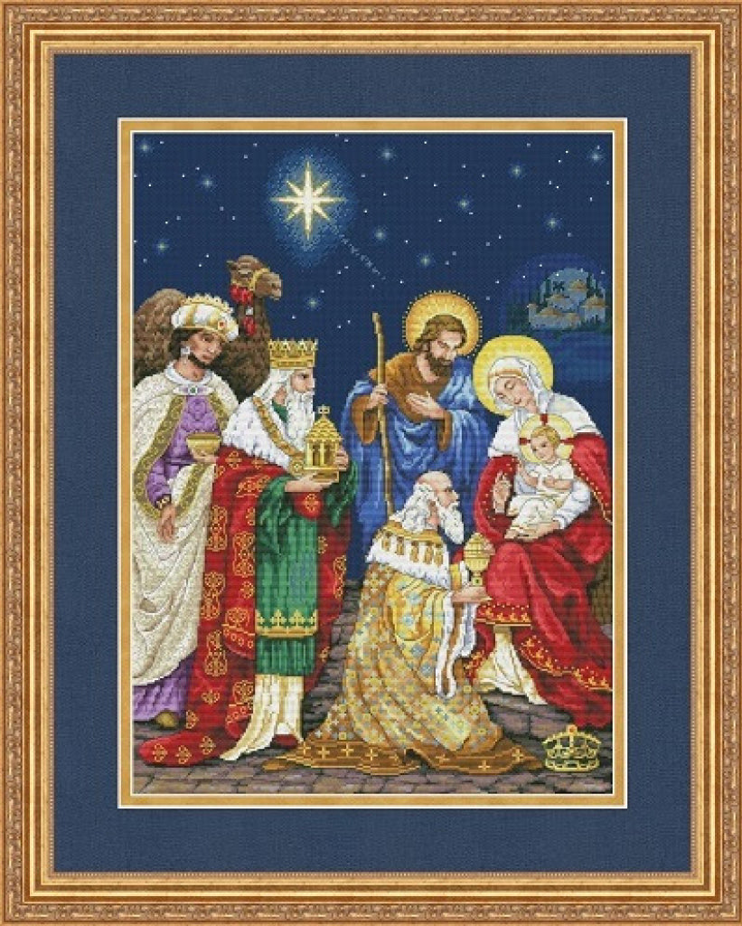 Counted Cross Stitch Kit Christmas DIY Olanta