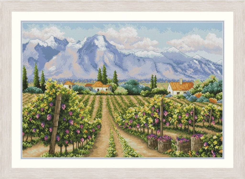 Gezähltes Kreuzstich-Set Italien DIY Olanta