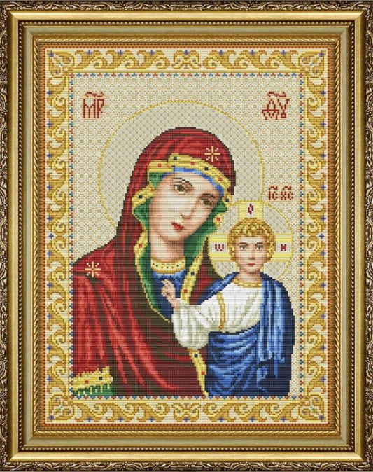 Counted Cross Stitch Kit Mother of God DIY Olanta