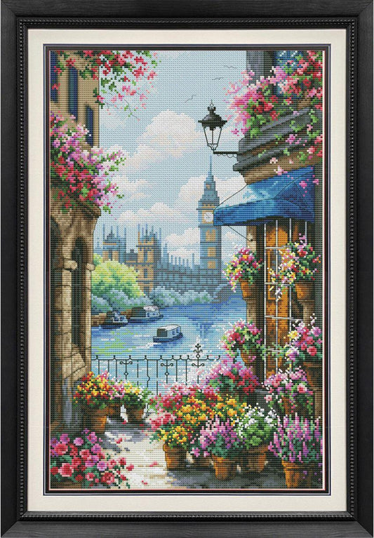 Counted Cross Stitch Kit London DIY Olanta