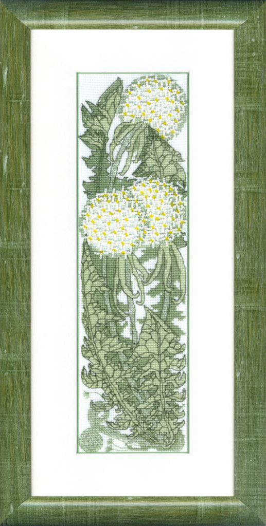 Counted Cross Stitch Kit Dandelions Flowers DIY