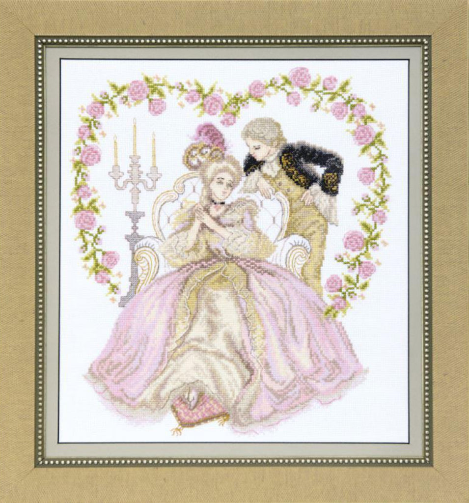 Counted Cross Stitch Kit Couple in love DIY Crystal Art